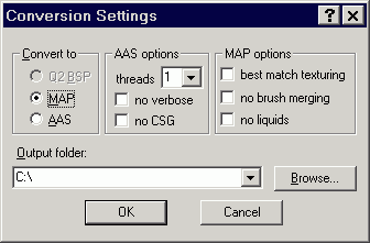 Конвертация из BSP в MAP