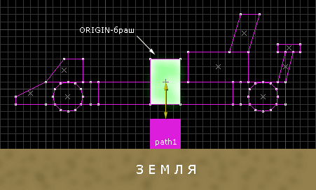Определение параметра &laquo;Height above track&raquo;