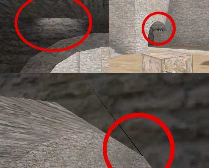 Неправильное освещение и прочие артефакты при неплотной состыковке брашей