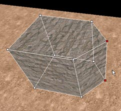 Не правильное действие с вертексами (3D вид)