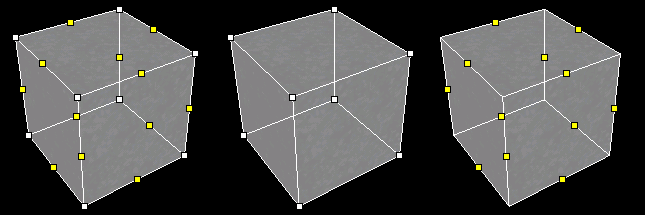 3 режима работы с вертексами