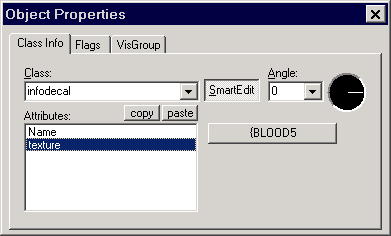 Свойства декали (энтити infodecal)